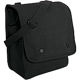 Rothco Canvas Map Case Shoulder Bag – Rugged Crossbody EDC Utility Storage