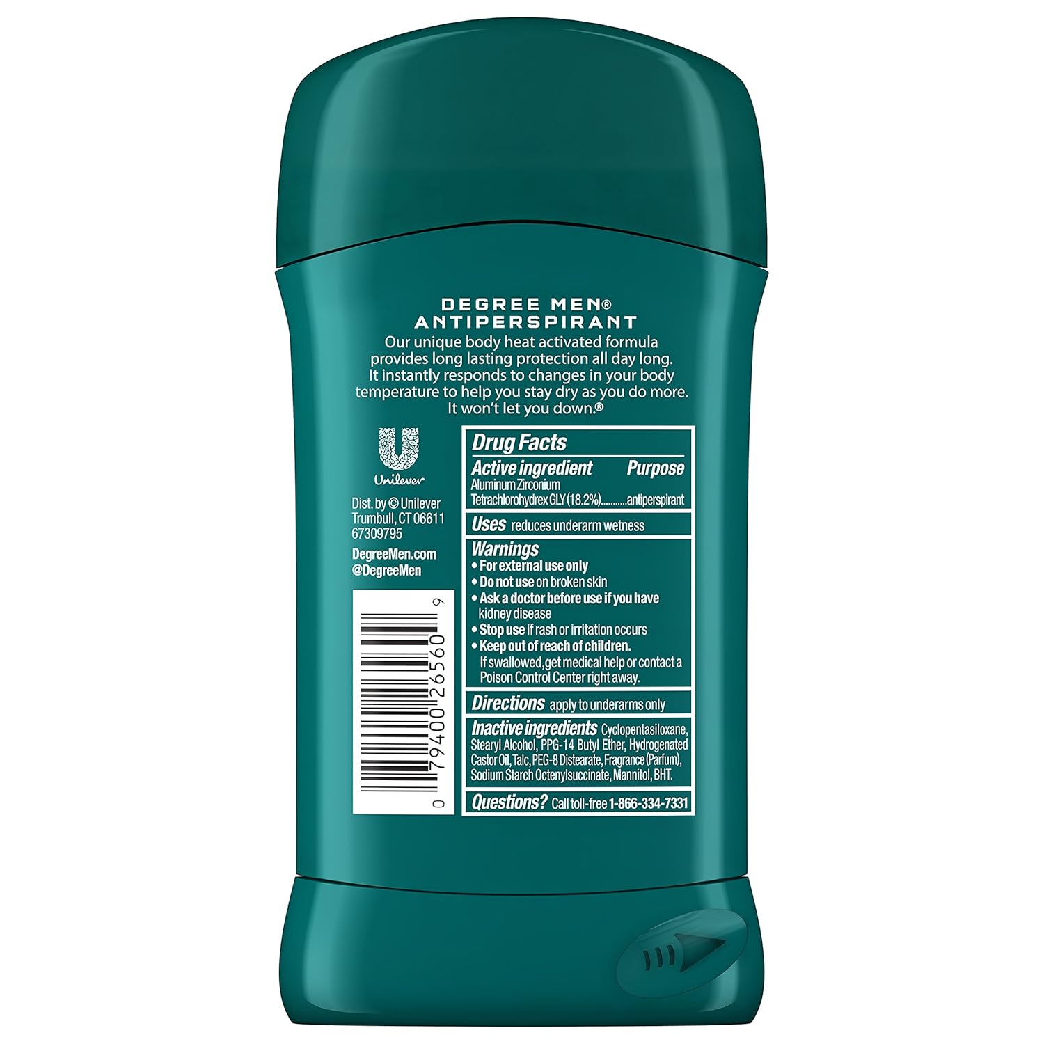 Degree Men Dry Protection Antiperspirant Deodorant, Extreme Blast 2.7 oz, (Pack of 6) : Men S Deodorant Degree Blast : Beauty