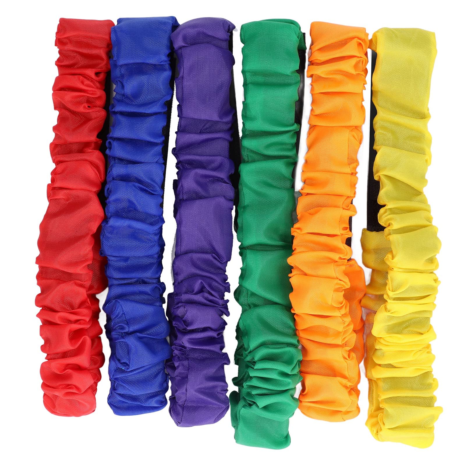 3 Legged Race Bands, Fun and Safe Elastic Training Props, Colorful Expansion Toys for Kids Party, School Activities, Outdoor Games, Team Building Exercises, and Indoor Play