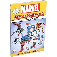 Amazon.com: Marvel Sticker Art Puzzles: 9781684128853: Behling