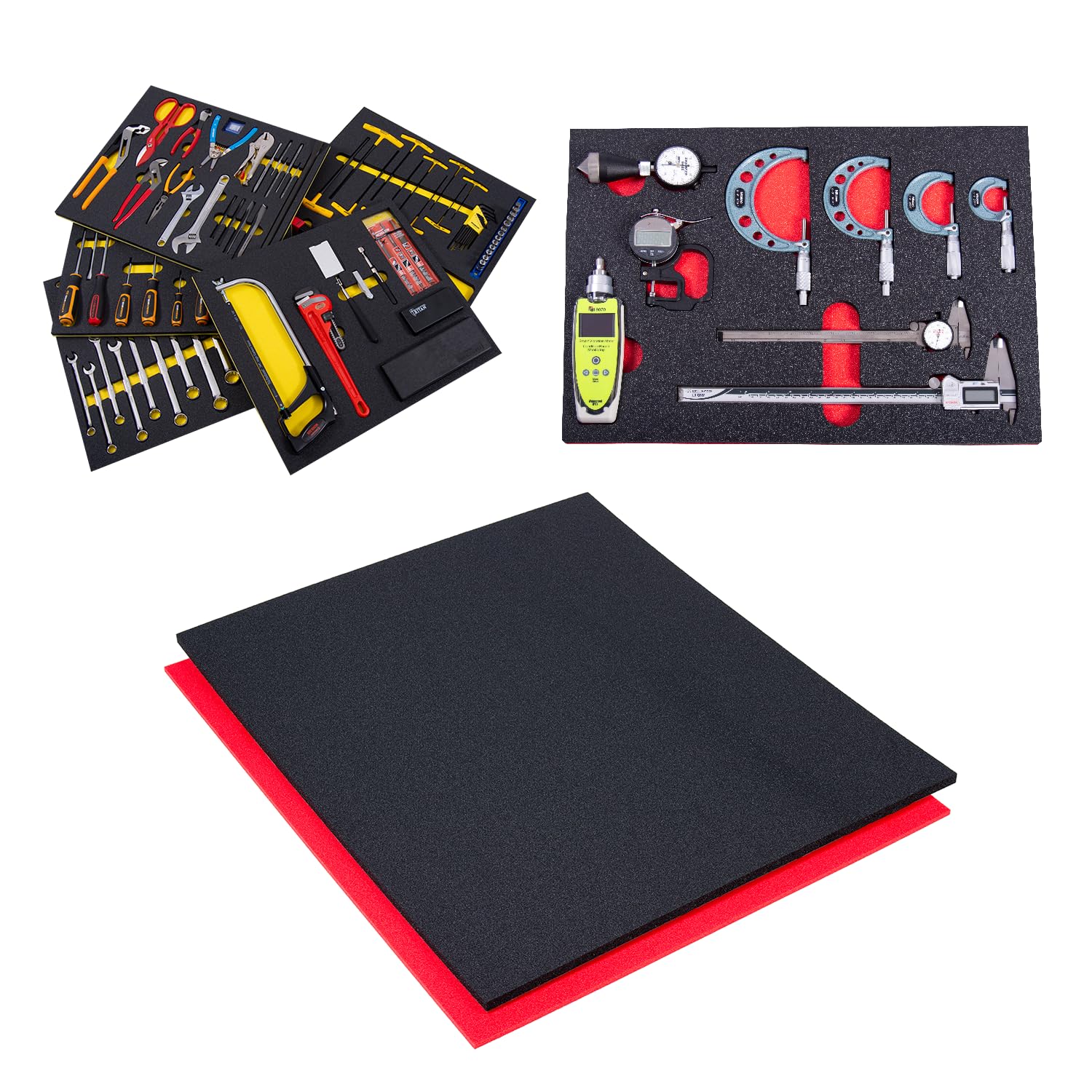 5S TOOL BOX SHADOW FOAM ORGANIZERS (2 COLOR) CUSTOM