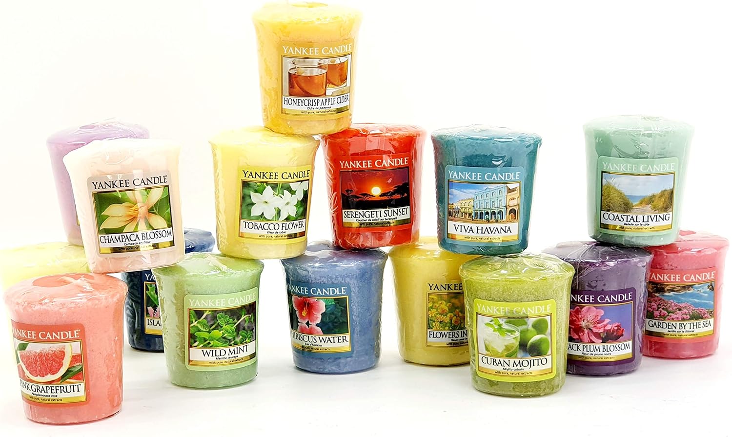 Yankee Candle Assortiment de 12 mini bougies parfumées printemps/été