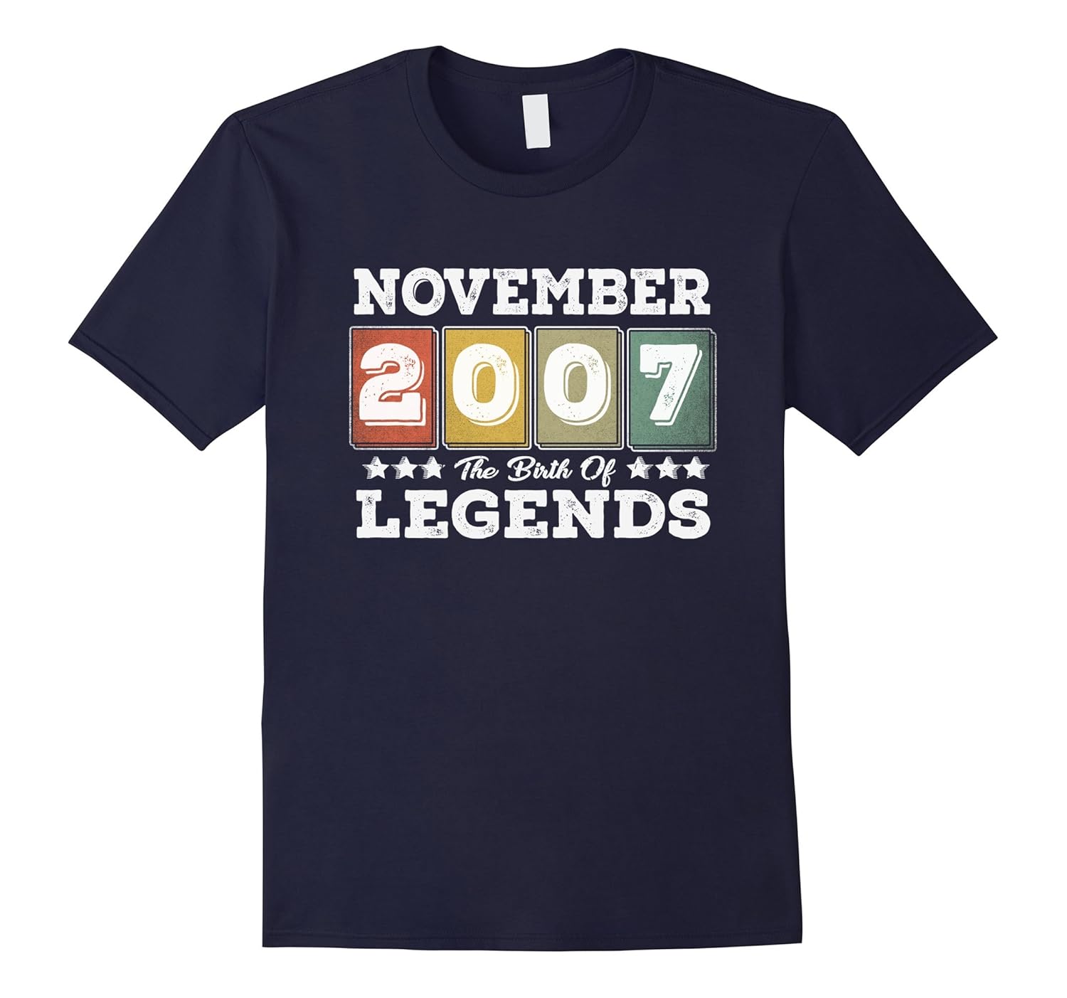 November 2007 - 10 Years Of Being Awesome T Shirt-ANZ