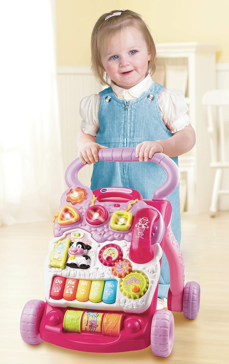 VTech Baby Activity Walker (German Language), Pink - Image 5