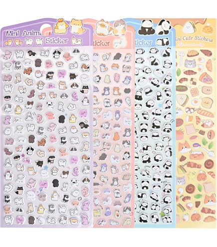 Adesivi Seasonstorm Magic Dragon Pretagliati – 2 Fogli Da 5 Cm Per Scrapbooking E Diario Estetico