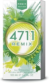 4711 Remix Green Oasis Eau de Cologne for Women 100ml Fresh Green Notes view 6