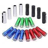FASTPRO 20-Pack 100 Lumen Super Bright Aluminum LED Flashlights Set, with AAA Dry Batteries Included and Pre-Installed