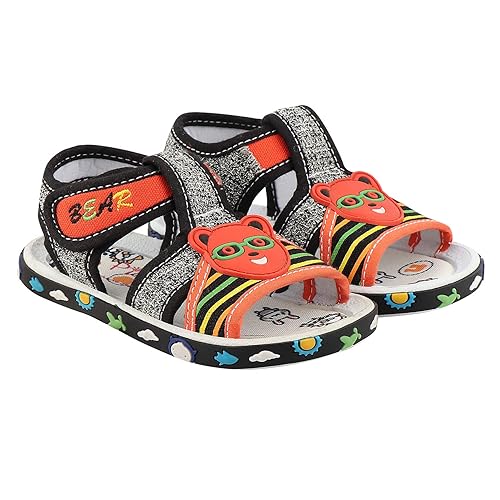 Rex Toddler/Infant Unisex PVC Soft Sole Non Slip Casual Wear Sandals/Floaters for Baby Boys and