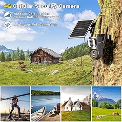 Xega 4G Cellular Security Camera【Dual