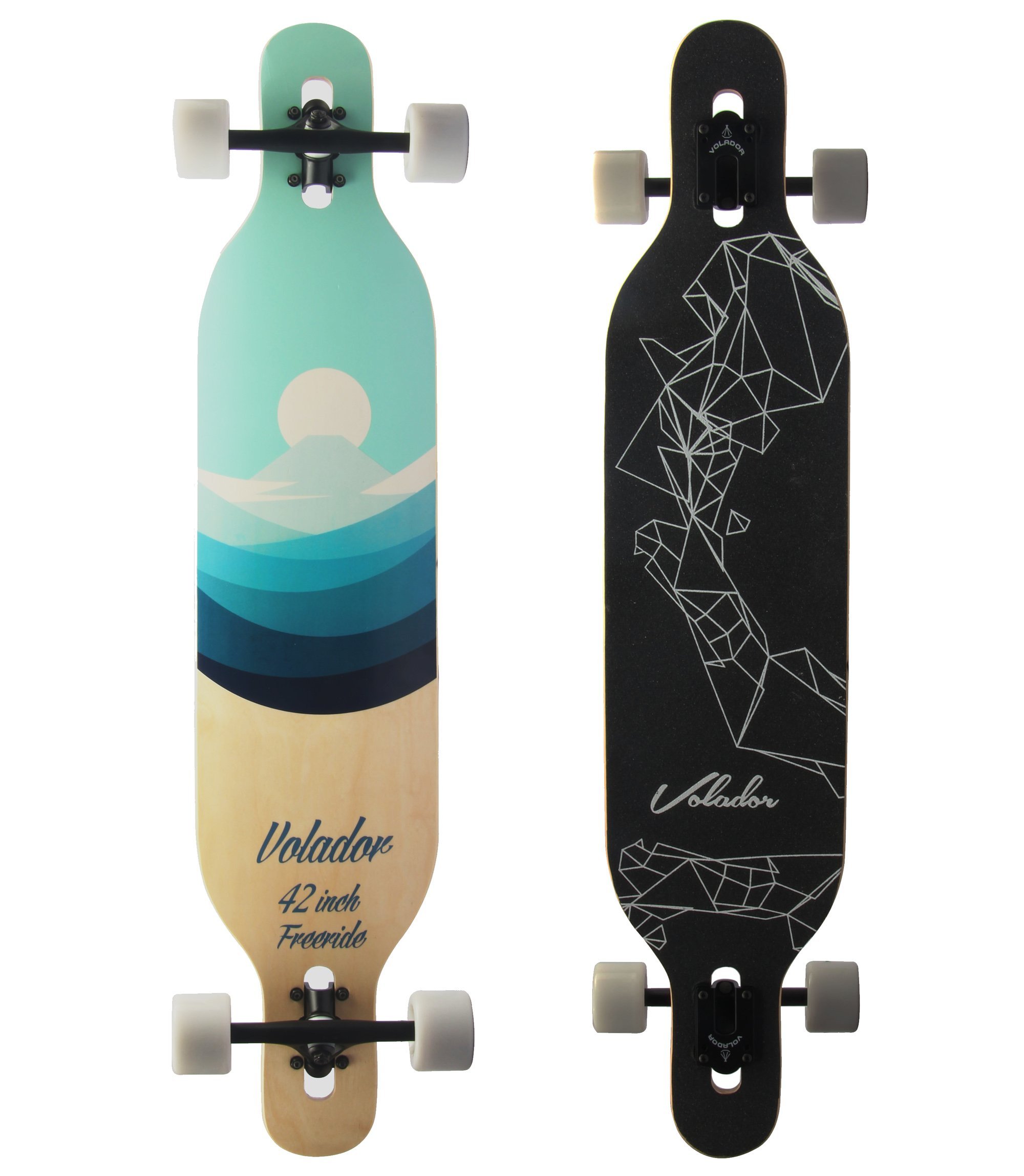 Galleon VOLADOR 42inch Freeride Longboard Complete Cruiser (Drop
