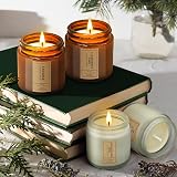YMing Candles Gifts Set for Women 4 Pack 3.5 oz Soy Glass Jar Aromatherapy view 3