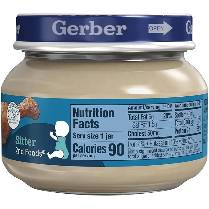 gerber 2nd foods meats