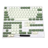 YMDK Matcha Dye Sub ZDA PBT Keycap Similar to XDA
