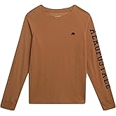 AEROPOSTALE Boys Long Sleeve Shirt - Soft Blended Crewneck Thermal Long Sleeve Shirts for Boys - Warm Baselayer Shirt (8-16)