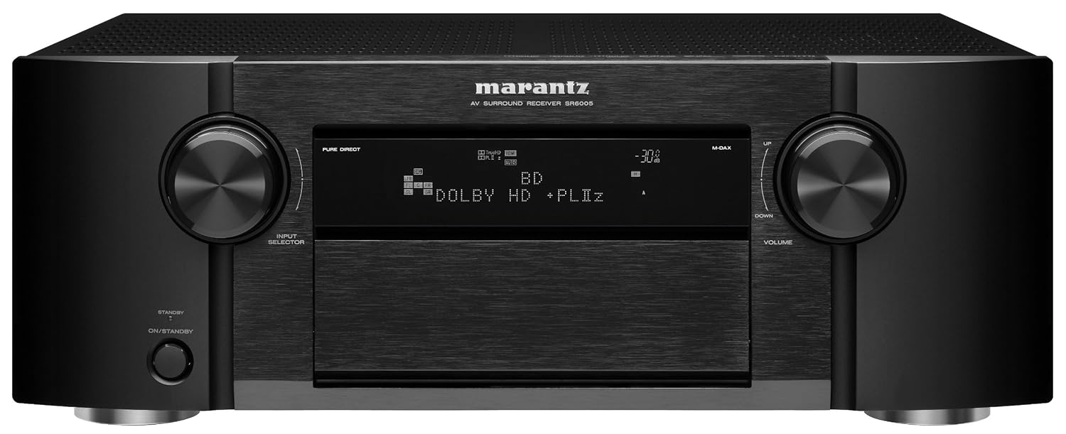 Amazon.com: Marantz SR6005 Audio Video Receiver (Black) (Discontinued by  Manufacturer): Electronics