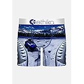Ethika Men’s Mid Boxer Brief, 4-Way Stretch Performance Underwear - E-Laska