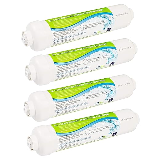 Aqualogis AL-QC10 Filtros Externos Universales para Nevera ...