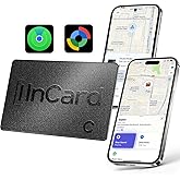 Wallet Tracker Card for Apple Find My & Android, 5-Year Battery Life and Ultra-Slim Design, Tracking Card Works with Google Find Hub, Air Tracker Tag Locator for Passport, Keys, Bags