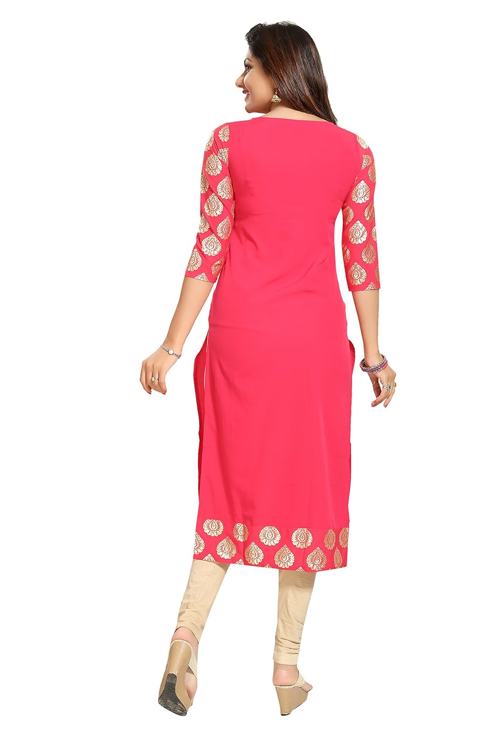 alc creation women's crepe kurta
