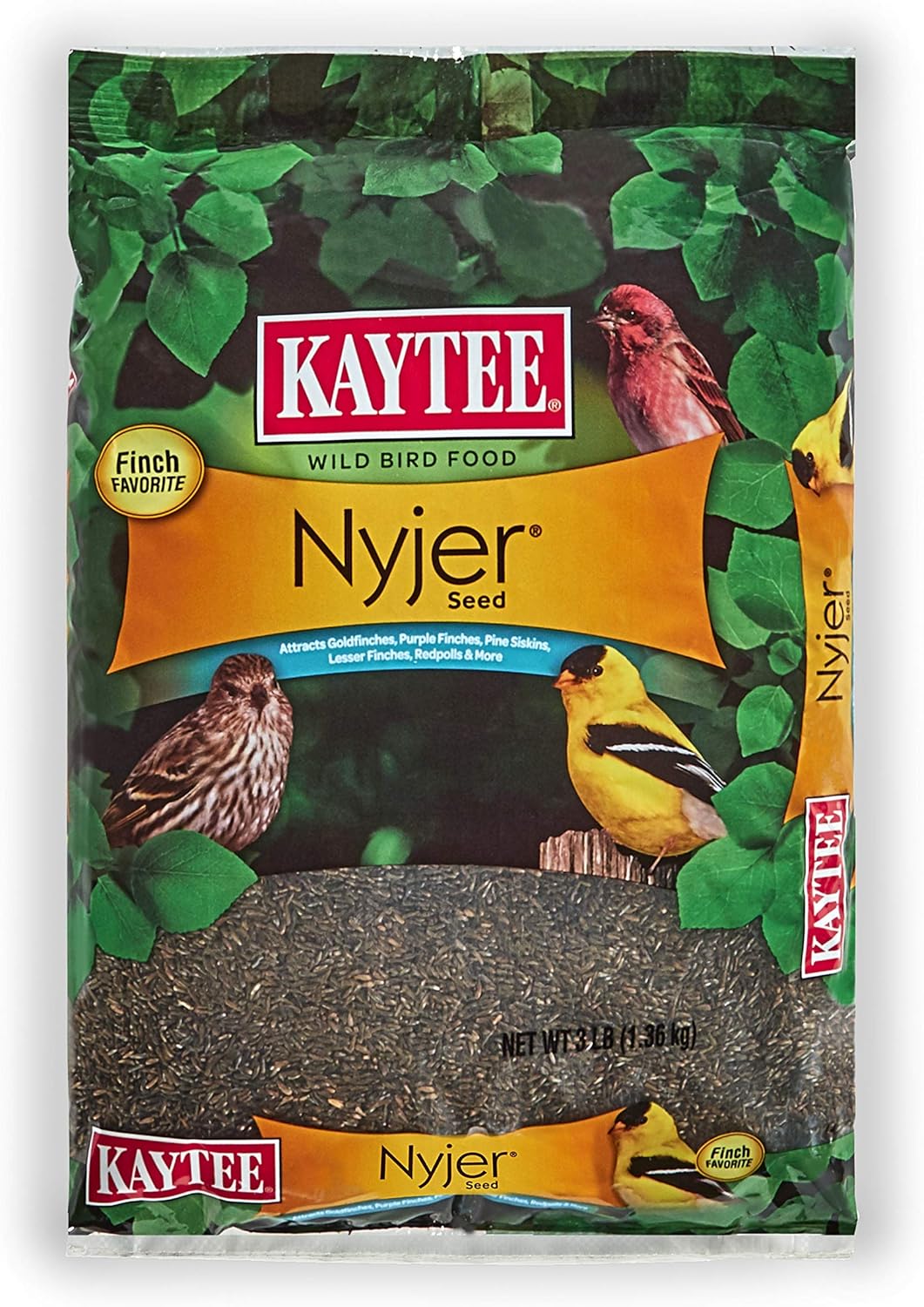 Kaytee Nyjer Thistle Seed, 3 lb: Pet Supplies