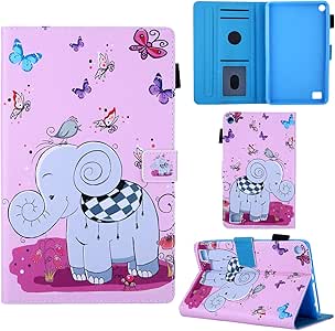 Amazon.com: Changjin Case for All-New Amazon Fire 7 Tablet ...