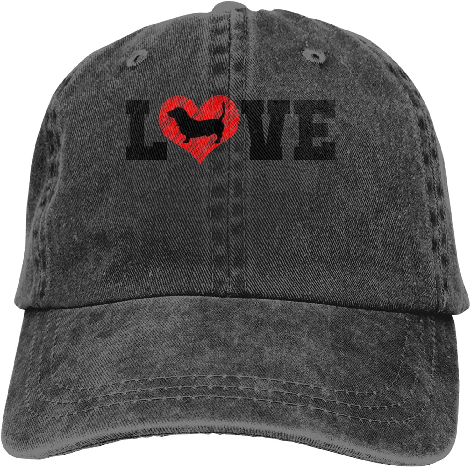 Dog Lover Unisex Baseball Cap Retro for Outdoor Activities Hat for Men