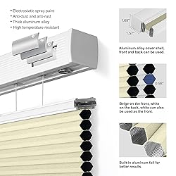 Boolegon Top Down Bottom Up Cellular Shades for