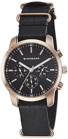 Analog Black Dial Mens Watch - 1772-08