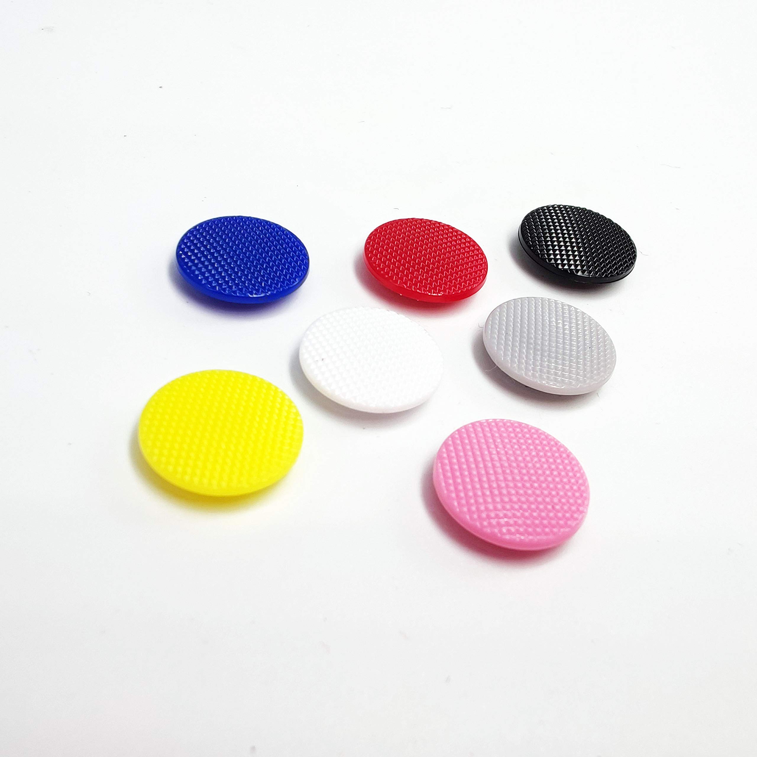 7 x 3D Analog Thumbstick Cap Rocker Joystick Cap for Sony PSP 1000 1001 Multicolors