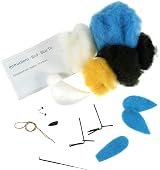 Trimits Needle Felting Craft Kit Blue Tit 10 x 8 cm Beginner view 5