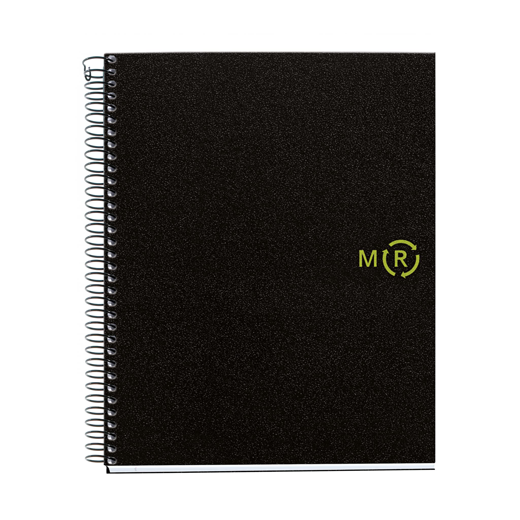 Basicos Mr 6039 Notebook – 4 Colours, A5, 120 Sheets, Squared Recycled Polypropylene