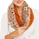 Infinity Scarf for Women Lightweight Fashion Scarves for Summer Fall
