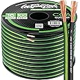 16 AWG Gauge Speaker Wire Cable Stereo, Car or Home Theater, CCA (100 Feet) by Install Link