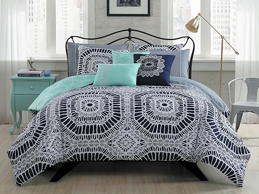 Amazon Com Geneva Home Fashion 10 Piece Petra Comforter Set King