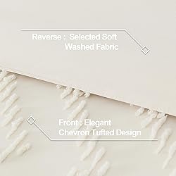 Andency Comforter Full Size Set, Beige Boho Bed