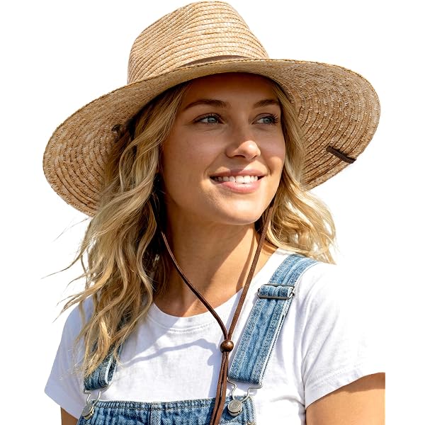 Scala Women's Raffia Lifeguard Hat, Natural, One Size at Amazon