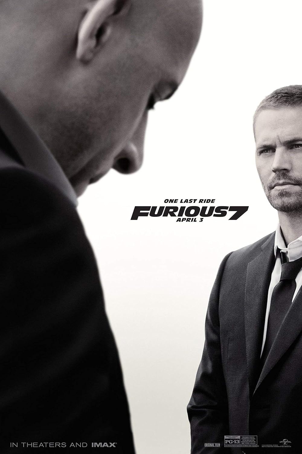 UpdateClassic Fast and Furious 7 Movie - Poster 11 x 17 inch Poster Print Frameless Art Gift 28 x 43 cm Matte Paper Surface