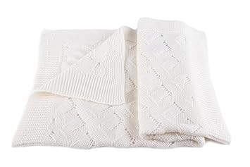 white cashmere baby blanket