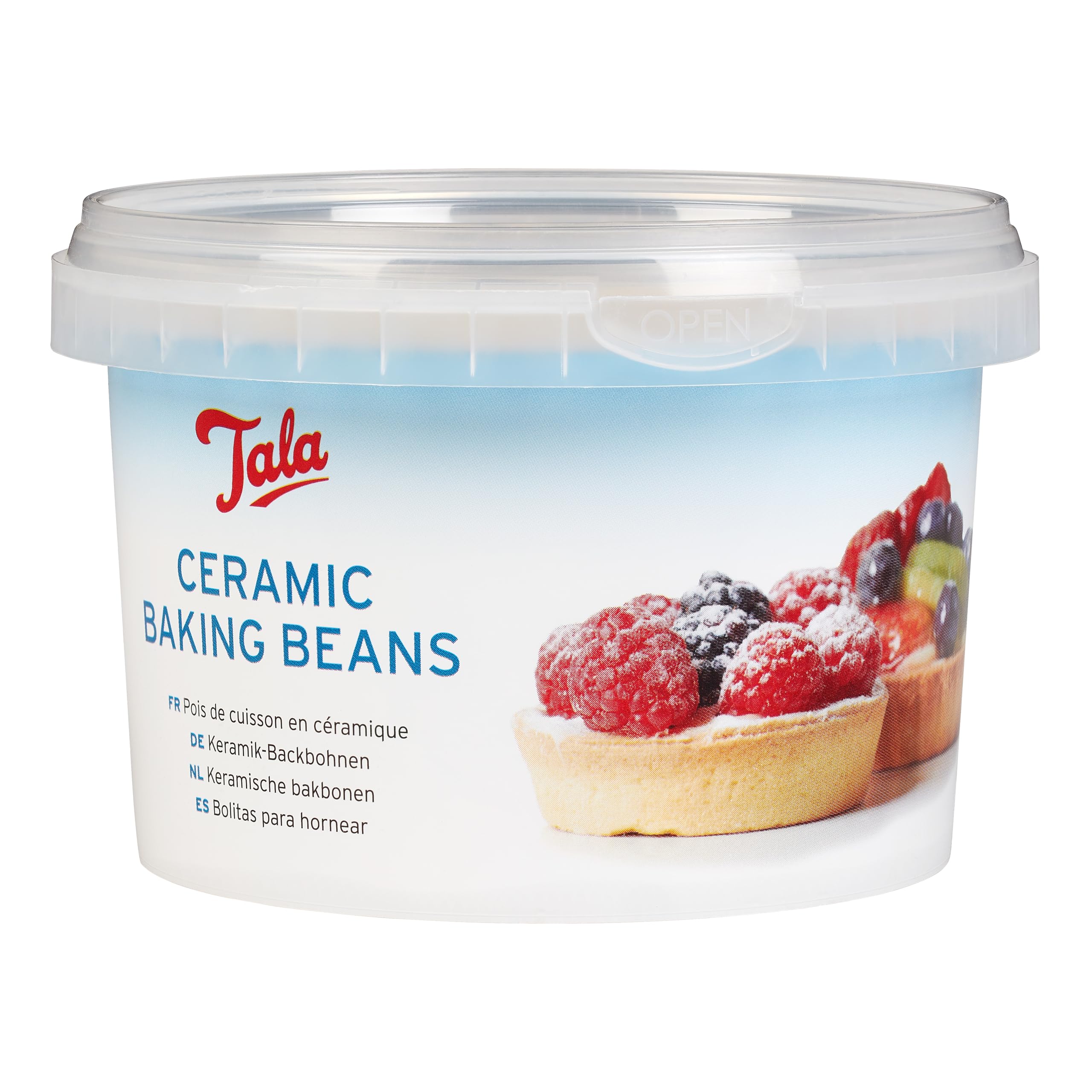 Tala Ceramic Baking Beans - Reusable Heat Resistant Blind Weights - Oven Beads for Pies, Tarts, and Pastry Crusts - Bakeware Accessories - Approx. 700g โ image 1
