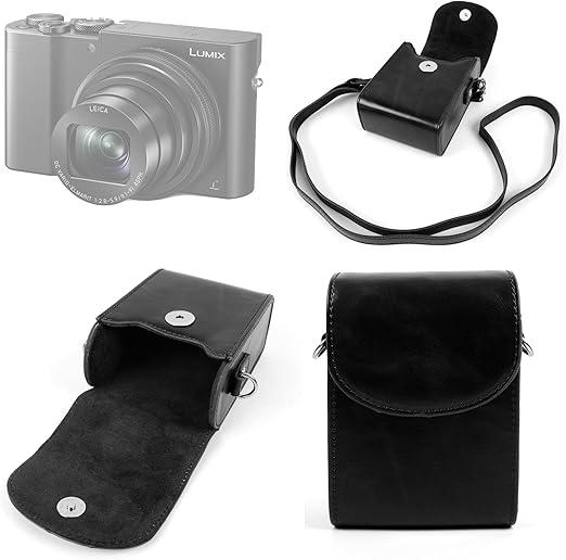 DURAGADGET Bolso De Piel/Estuche para Panasonic Lumix ...