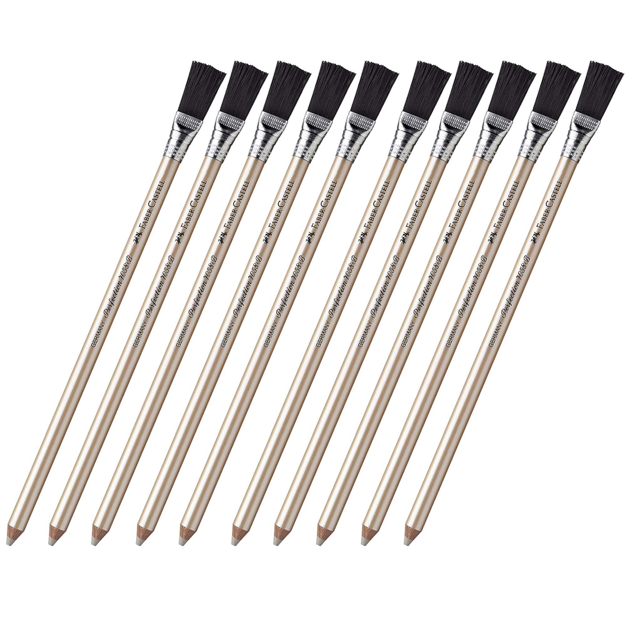 Faber-Castell Perfection Eraser Pen (10x 7058B with Brush)