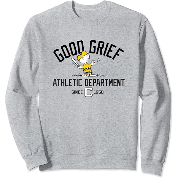 Amazon.com: Peanuts - Good Grief Athletic Department T-Shirt