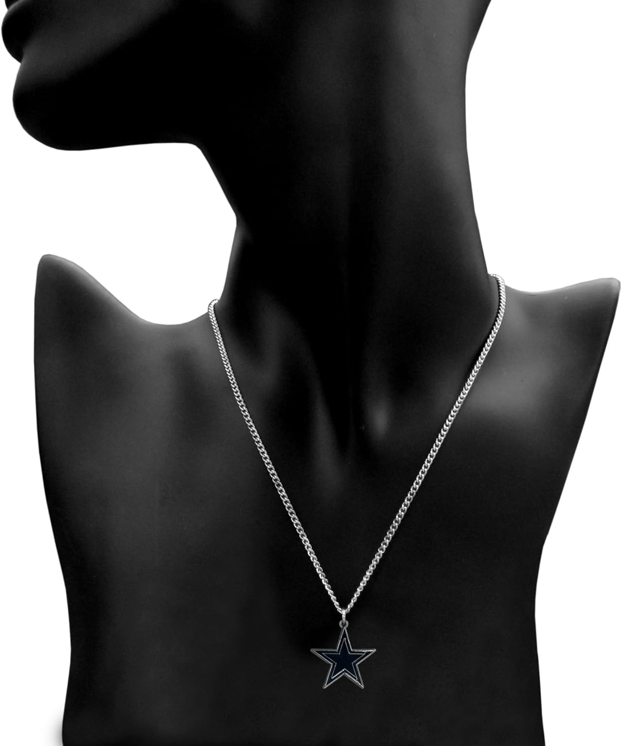 NFL Siskiyou Sports Fan Shop Dallas Cowboys Chain Necklace 22 inch Team Color : Sports Fan Necklaces : Sports & Outdoors