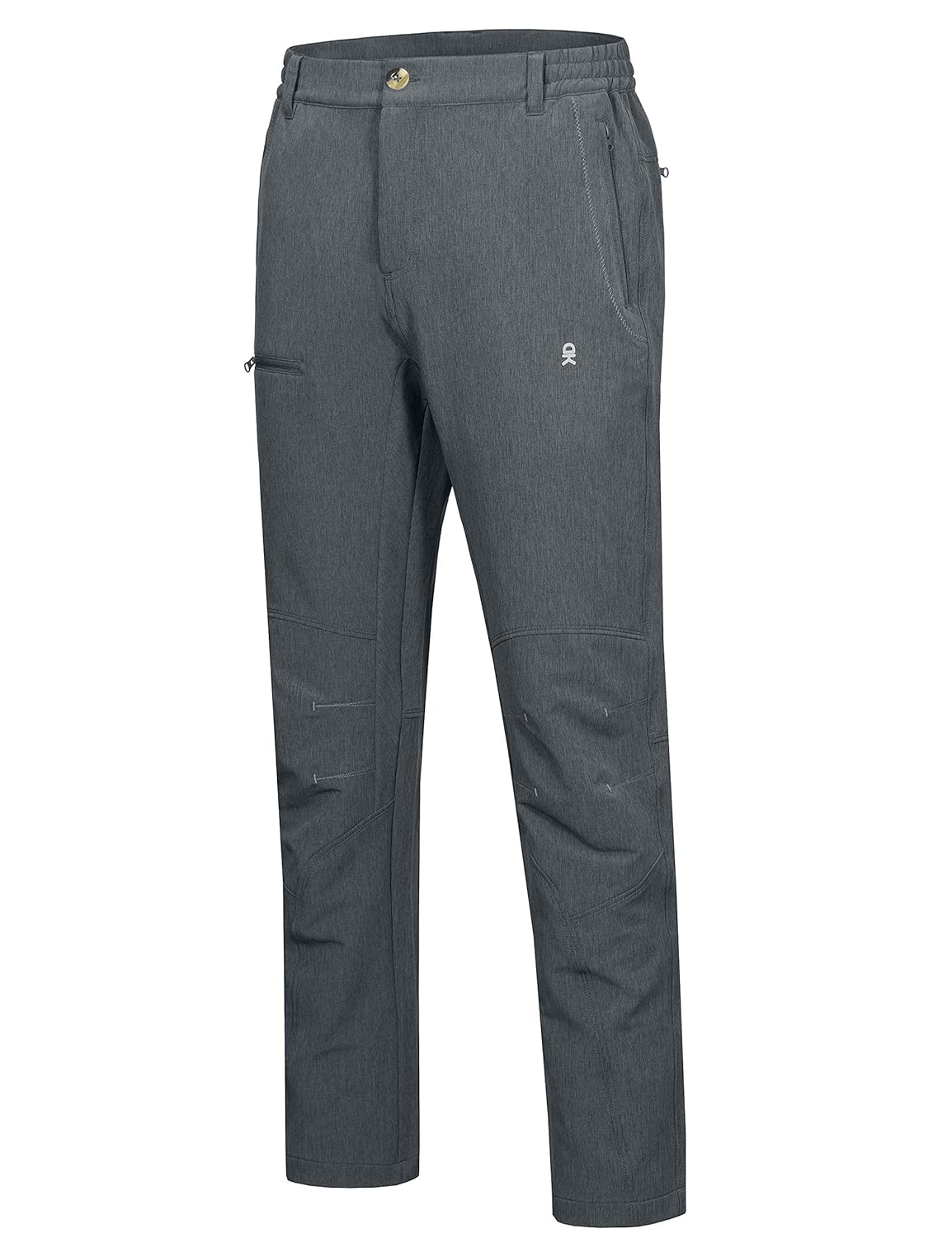 Buy Little Donkey Andy Men's Fleece Lined Hiking Pants Water Repellent