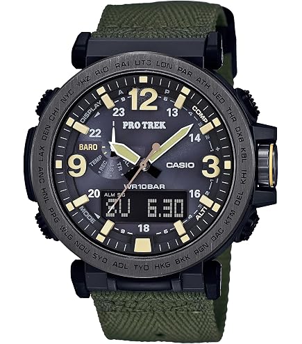 Amazon.com: Casio Pro Trek PRW-B1000 Men's Digital Watch, Black
