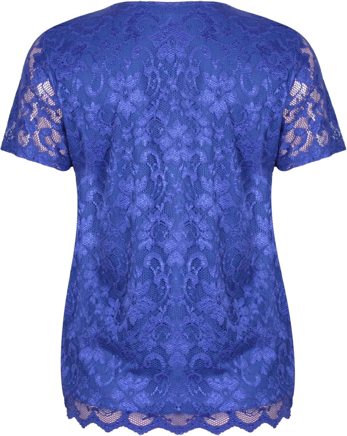 royal blue blouse plus size