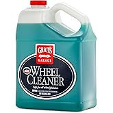 Griot's Garage Wheel Cleaner for All Finishes, Car Tire Rim Cleaning, Brake Dust and Grime Remover, PH Balanced, 11107, One Gallon