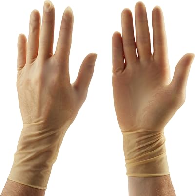 BioGel 96175 Surgeons Gloves Size 7.5 Sterile Powder-Free Latex Pack 50
