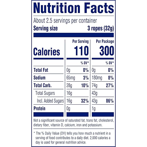 SWEETARTS ROPES, CHERRY PUNCH CANDY, 3 OUNCE POUCH (PACK OF 12)