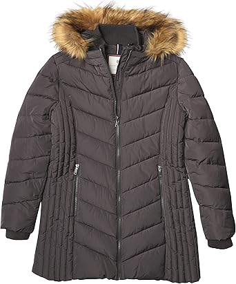 black hooded coat womens